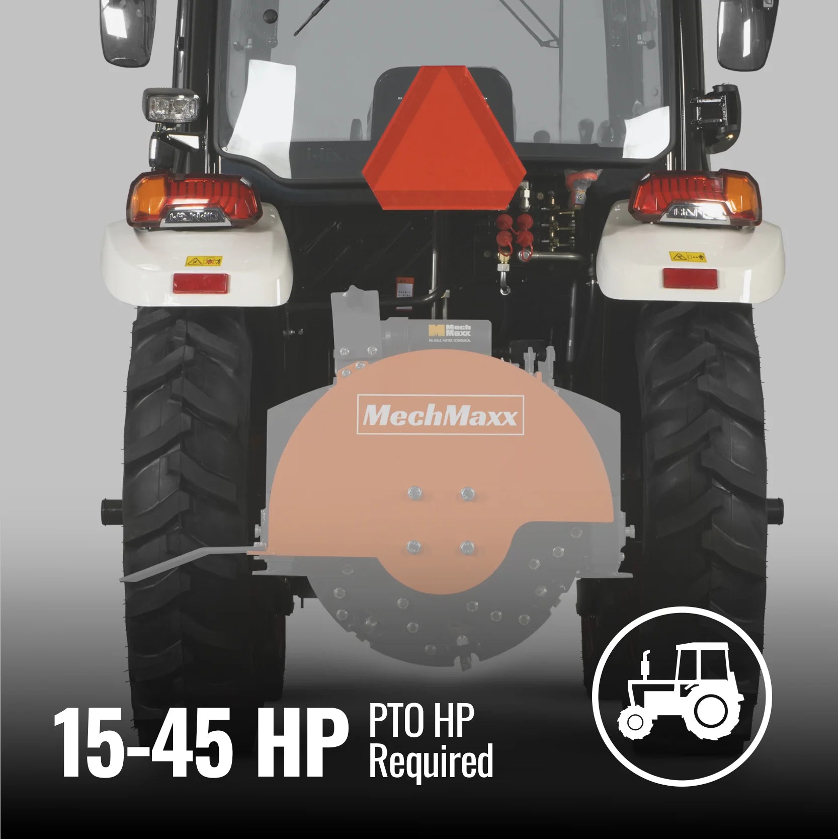 Built for 15โ45HP Tractors